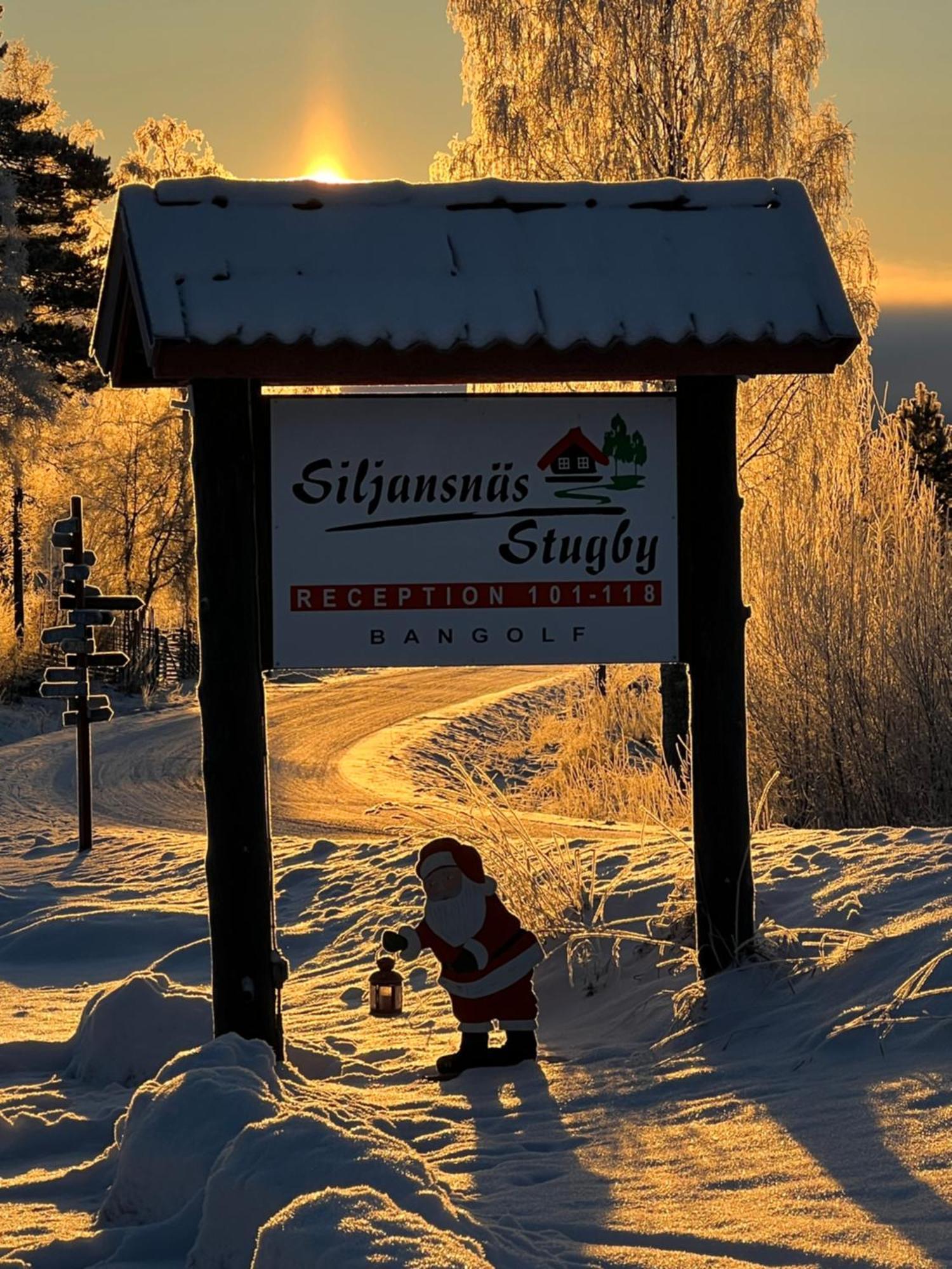 Siljansnaes Stugby Hotel Exterior foto